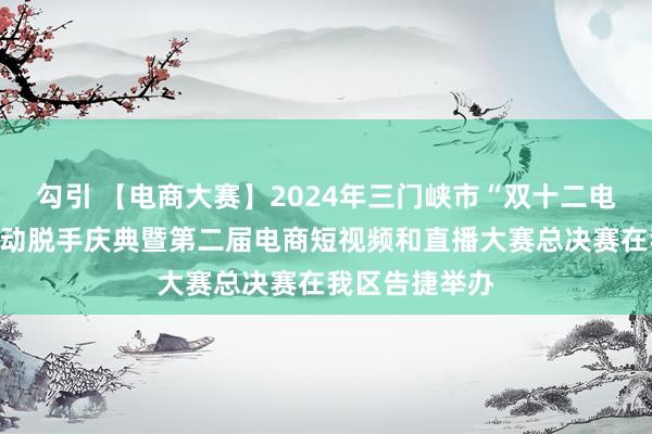 勾引 【电商大赛】2024年三门峡市“双十二电商节”系列活动脱手庆典暨第二届电商短视频和直播大赛总决赛在我区告捷举办